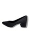 Mengi 690-26 Satin Short Square Heel Women's Shoes 38-40 - 3