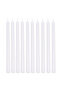 Candle | White Stick Candle Set of 10-Piece for Wedding & Home Decor (20 cm) - 2