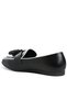 Women Dual Tone Tassel Loafers in Black - 3
