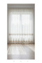 Buldan İşi Monika Curtain with Interlaced and Tipped Lace, 100% Cotton Authentic Sunshade Curtain - 2