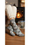 Winter Wool Acrylic Double Socks with Towel Inside - 3