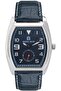 RB Royal Edgy Men's Rectangular Watch | 316L Steel | Sapphire Chrystal | 100m (Blue)
