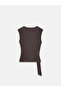 32200 Buckle Detailed Top-Coffee M. - 7