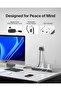 مقبس تمديد كهربائي شديد التحمل مع كابل حماية من التيار المفاجئ، 4 مقابس/4 منافذ، بطول كابل من 2 متر. - 5