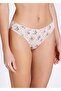 0278 Cotton Powder Patterned 3-Piece Women's Panties - 3