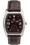 RB Royal Edgy Men's Rectangular Watch | 316L Steel | Sapphire Chrystal | 100m (Brown)