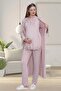 4 Piece Maternity Set Dressing Gown-Nightgown-Pajama Set 75% Cotton, 25% Viscose - 2