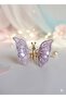 Elegant Stone Moving Butterfly Model Hair Clip