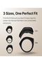 Jood Smart Zikr Ring Tasbih Counter OLED Display, IP67 Waterproof, 3 Sizes & Charging Case - 2