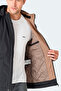 Gravel Men's Hooded Black Coat & Jacket - 4