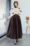 Strawberry Patterned Short Oversized Knitwear Cardigan – Ecru - 5