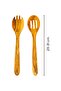 Olive Wood Wooden 2 Piece Ladle Set - 2