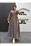 Milla Plaid Dress Gray - 4
