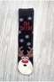 Unisex Christmas Socks Colorful Patterned Gift New Year Men Women Long Socks Single - 5