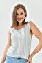 Women's Square Neck Glitter Knit Sweater 10759 - 2