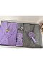 Dowry Family Bathrobe Set 4 Pieces Lilac - Gray - 4