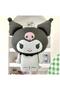 Sanrio Black Kuromi Concept Foil Balloon and 3 Year Old Purple Foil Number Balloon Set - 5