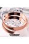 Putian 1Pc Women's Elegant Copper Cuff Bracelet - Minimalist Copper Cuff with Smooth Spherical Beads - 3