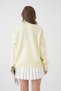 Women's Crew Neck Button Detail Knitwear Sweater 8623 - 6