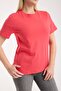 Women's Basic Crew Neck Short Sleeve 100% Cotton Comfortable Fit Casual Sports Stylish T-Shirt 6021 - 5