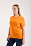 Women's Basic Crew Neck Short Sleeve 100% Cotton Comfortable Fit Casual Sports Stylish T-Shirt 6021 - 3