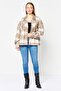 Women Plaid Jacket Shirt, Multicolor - 2