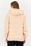 Women Sportswear Fit Long Sleeve Outdoor Hoodie, Heather Beige - 2