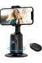 Auto Face-Tracking Tripod 360° Rotating Phone Mount with Remote
