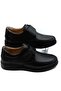 Men's 100% Genuine Leather Comfort Orthopedic Sole Scratched Shoes - 4