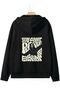 New Season Digital Printed 3 Thread Cotton Hooded Sweatshirt