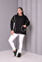 سترة رياضية مخططة مع جيوب