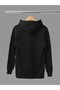 Leopard Star Printed Cotton Long Sleeve Fleece-Lined 3 Yarn Women's Ka Hooded Weatshirt - 3