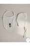 10-Piece Muslin Hospital Release 100% Cotton Balloon Embroidered Cream Newborn Set - 6