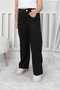 Premium Quality Black Wide Leg Model Jean Denim Girls' Trousers - 6