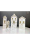 New Year's Light Decorative Set of 3 for Home / Candle Illuminated New Year's Ornament - 3