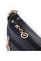 Women's Mini Baguette, Shoulder and Crossbody Bag with Braided Strap Nas Bag (Width: 23 Cm, Length: 14 cm) - 5