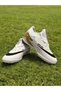 Crampon Carpet Field Boys' Flat Football Shoes White-Gold Color - 2