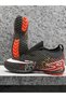 Crampon Carpet Field Boys' Flat Football Shoes Black-Red Color - 4