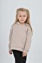 Girl's Heart Printed Sweatshirt