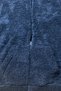 Women's Zippered Hooded Long Plush Fleece Cardigan Navy Blue - 8
