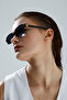 Retro Rectangular Fashion Miu Leopard Print Glasses - 5