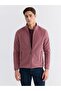 Lcwaikiki Classic Stand Collar Long Sleeve Fleece Men's Zippered Sweatshirt