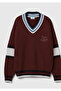 Men's wool blend v-neck stranger things sweater - 2