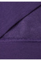 Women's purple cotton blend front text Printed Hooded sweatshirt - 7