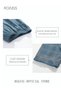 2-Piece Pajama Set Men's Pure Cotton Short-Sleeved T-Shirt Long Pants Sets Fashion Grid Pattern Slee - 6