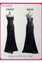 Banquet Party Dress for Women Evening Dresses Side Slit Backless Long-Length Prom Ball Gown Elegant - 5