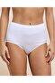 Women'S Yellow 3 Pack Ribbed Full Briefs - 8
