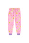 Rainbow Print Girls Glow in the dark Pajama Set - 5