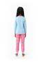 Cute Princess Castle Girls Glow in the dark Pajama Set - 3