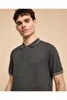 Contrast Tipping Polo T-Shirt With Short Sleeves - 3